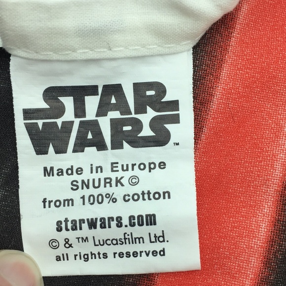 Star Wars Darth Vader Full Double Duvet Cover & Sham Set Black White Cotton - Picture 8 of 10